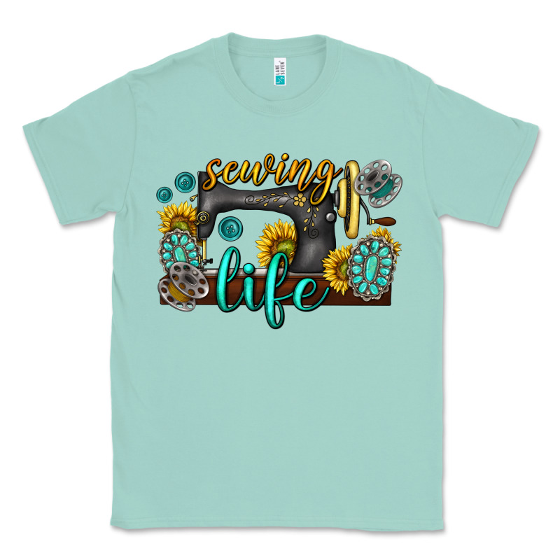 Sewing Life Western Classic Tee by texasbilliewilder | Teevron