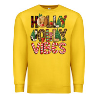 Lemon holly jolly vibes Premium Sweatshirt - FaDigitalArtStudio