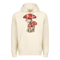 Tofu Autumn Mushroom Illustrations Premium Hoodie - LillyAllenDesigns