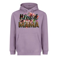 Lavender flowers blessed mama Heavyweight Hoodie - Zillion Design Studio