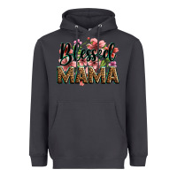 Smoke flowers blessed mama Heavyweight Hoodie - Zillion Design Studio