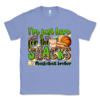 Colony Blue im just here for the snacks basketball brother Classic Tee - Zillion Design Studio