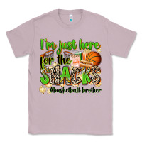 Lilac im just here for the snacks basketball brother Classic Tee - Zillion Design Studio