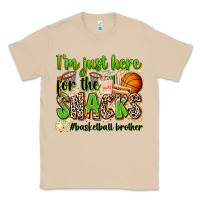 Mushroom im just here for the snacks basketball brother Classic Tee - Zillion Design Studio