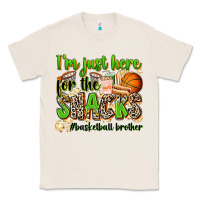 Natural im just here for the snacks basketball brother Classic Tee - Zillion Design Studio