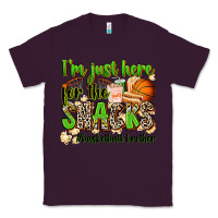 Plum im just here for the snacks basketball brother Classic Tee - Zillion Design Studio
