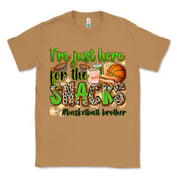 Toasted Coconut im just here for the snacks basketball brother Classic Tee - Zillion Design Studio