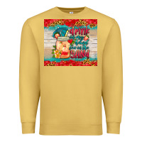 Antique Gold drink in my hand toes in the sand tumbler Premium Sweatshirt - HRA Design Shop