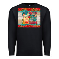 Black drink in my hand toes in the sand tumbler Premium Sweatshirt - HRA Design Shop
