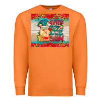 Carrot drink in my hand toes in the sand tumbler Premium Sweatshirt - HRA Design Shop