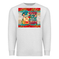 Oatmeal Heather drink in my hand toes in the sand tumbler Premium Sweatshirt - HRA Design Shop