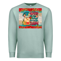 Seafoam drink in my hand toes in the sand tumbler Premium Sweatshirt - HRA Design Shop