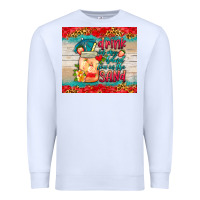White drink in my hand toes in the sand tumbler Premium Sweatshirt - HRA Design Shop