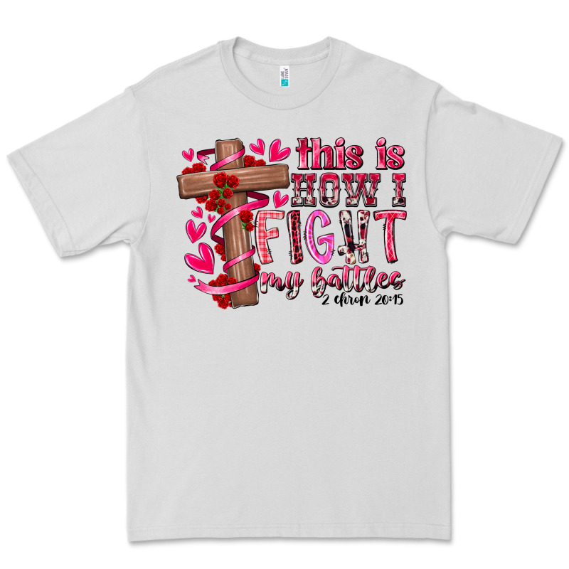 This Is How I Fight My Battles Premium Tee by RacoonDesign | Teevron