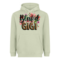 Matcha flowers blessed gigi Heavyweight Hoodie - Zillion Design Studio