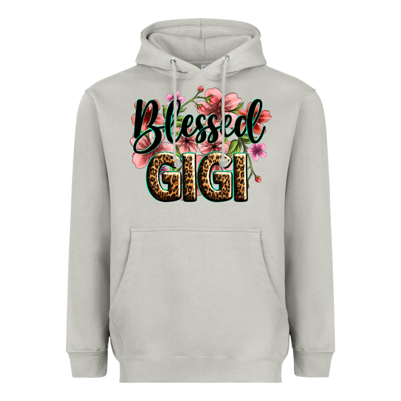 Flowers Blessed Gigi Heavyweight Hoodie by Zillion Design Studio | Teevron