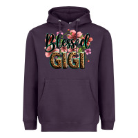 Plum flowers blessed gigi Heavyweight Hoodie - Zillion Design Studio