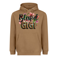 Toasted Coconut flowers blessed gigi Heavyweight Hoodie - Zillion Design Studio