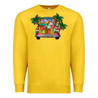 Lemon summer truck Premium Sweatshirt - CowhideDigitalArt