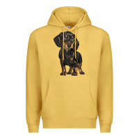 Antique Gold dachshund Premium Hoodie - BarkalooDesign