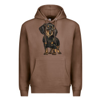 Chestnut dachshund Premium Hoodie - BarkalooDesign