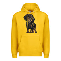 Lemon dachshund Premium Hoodie - BarkalooDesign