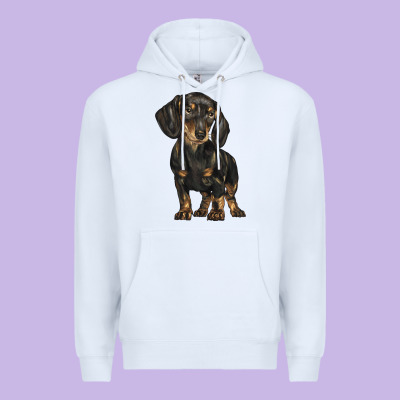 Dachshund Premium Hoodie Designed By Barkaloodesign