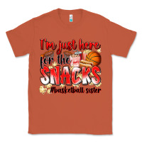 Copper im just here for the snacks basketball sister Classic Tee - Zillion Design Studio