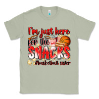 Matcha im just here for the snacks basketball sister Classic Tee - Zillion Design Studio