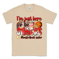 Mushroom im just here for the snacks basketball sister Classic Tee - Zillion Design Studio