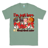 Sage im just here for the snacks basketball sister Classic Tee - Zillion Design Studio