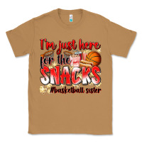 Toasted Coconut im just here for the snacks basketball sister Classic Tee - Zillion Design Studio