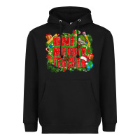 Black one merry teacher Heavyweight Hoodie - texasbilliewilder