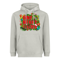 Moon Dust one merry teacher Heavyweight Hoodie - texasbilliewilder