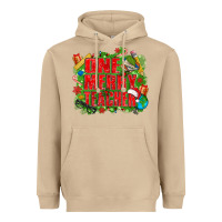 Mushroom one merry teacher Heavyweight Hoodie - texasbilliewilder