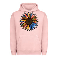 Pigment Salmon Patriotic Sunflower Urban Hoodie - Jasminsmagicworld