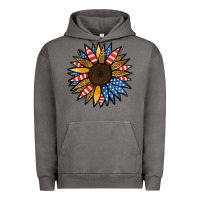 Pigment Tornado Patriotic Sunflower Urban Hoodie - Jasminsmagicworld