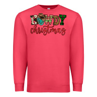 Cardinal howdy christmas Premium Sweatshirt - FaDigitalArtStudio