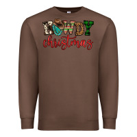 Chestnut howdy christmas Premium Sweatshirt - FaDigitalArtStudio