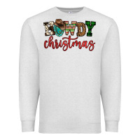 Oatmeal Heather howdy christmas Premium Sweatshirt - FaDigitalArtStudio