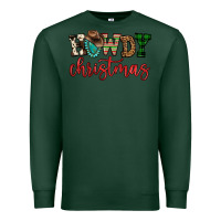 Sports Green howdy christmas Premium Sweatshirt - FaDigitalArtStudio