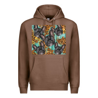 Chestnut french bulldog Premium Hoodie - BarkalooDesign
