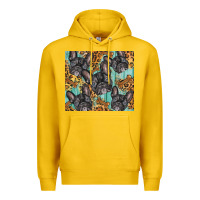 Lemon french bulldog Premium Hoodie - BarkalooDesign