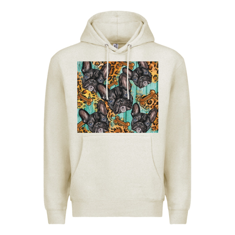 French Bulldog Premium Hoodie by BarkalooDesign | Teevron