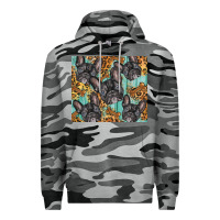 Slate Camo french bulldog Premium Hoodie - BarkalooDesign