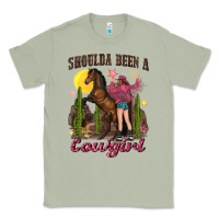 Matcha shoulda been a cowgirl bucking horse Classic Tee - texasbilliewilder