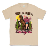 Mushroom shoulda been a cowgirl bucking horse Classic Tee - texasbilliewilder