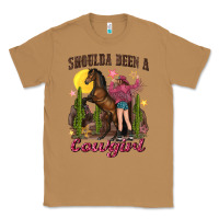Toasted Coconut shoulda been a cowgirl bucking horse Classic Tee - texasbilliewilder