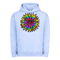 Pigment Grape Ice Peace Hippie Sunflower Urban Hoodie - Jasminsmagicworld