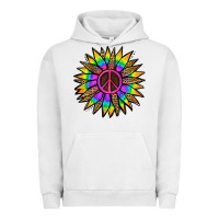 Pigment Lunar Rock Peace Hippie Sunflower Urban Hoodie - Jasminsmagicworld